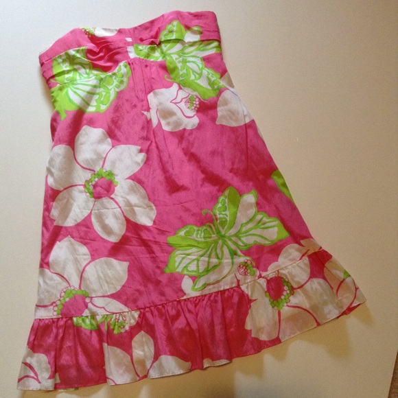 Lilly Pulitzer Blair Dress in Hotty Pink - Picture 2 of 6